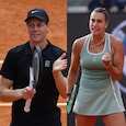 Jannik Sinner, Aryna Sabalenka Jannik Sinner, Aryna Sabalenka