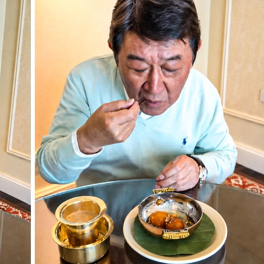 Japanese Foreign Minister Toshimitsu Motegi was in India.