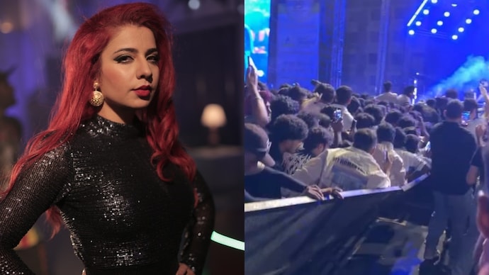 Jasmine Sandlas stops Dehradun show after barricade mishap Jasmine Sandlas stops Dehradun show after barricade mishap