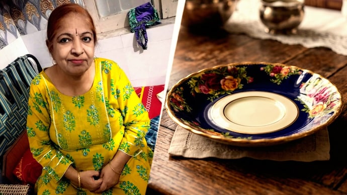 The police found three unwashed tea saucers from the crime scene, leading them to believe that the murderer was already known to the family. (Pics: Reporter/AI) Junagadh murder case