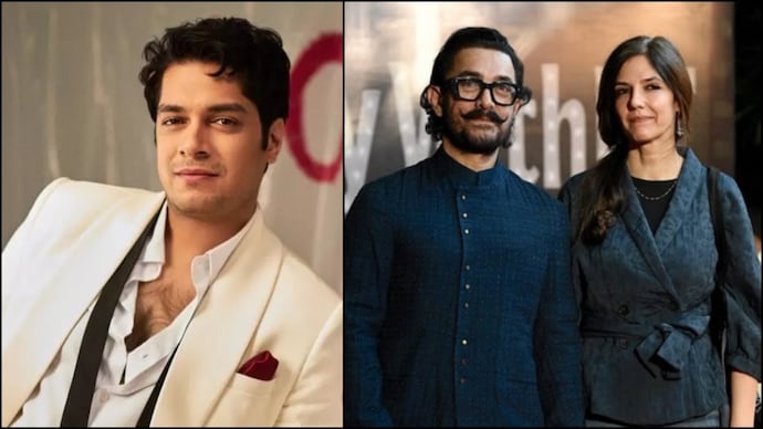 Junaid Khan spoke about his bond with Gauri Spratt. Junaid Khan, Aamir Khan, Gauri Spratt
