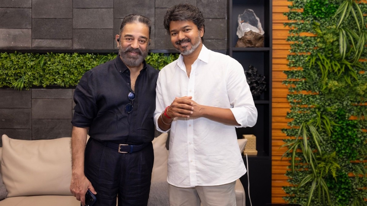 Kamal Haasan meets CM Vijay and highlights challenges faced by Tamil film industry
