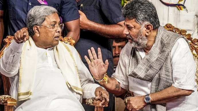 Karnataka Chief Minister Siddaramaiah and DK Shivakumar Karnataka Chief Minister Siddaramaiah and DK Shivakumar
