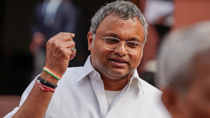 Karti Chidambaram defended Congress's decision to back TVK. Karti Chidambaram
