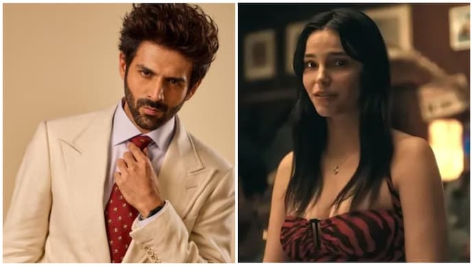 Kartik Aryan (left); A Scene from Obsession (R) Kartik Aaryan is 'completely obsessed' with Curry Barker's obsession: Don't miss it