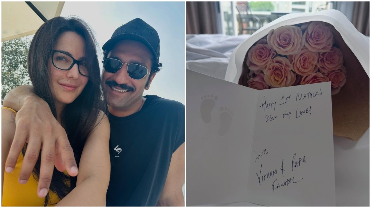 Katrina Kaif gets handwritten card from Vicky, son Vihaan on Mother's Day