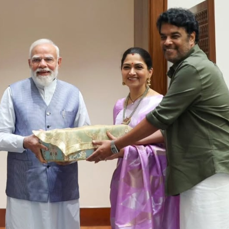 Khushbu Sundar meets PM Narendra Modi, invites him to daughter Avantika's wedding