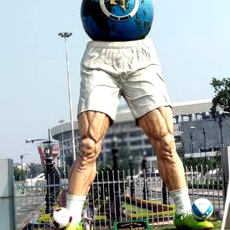 Mamata Banerjee-designed football sculpture demolished near Kolkata stadium