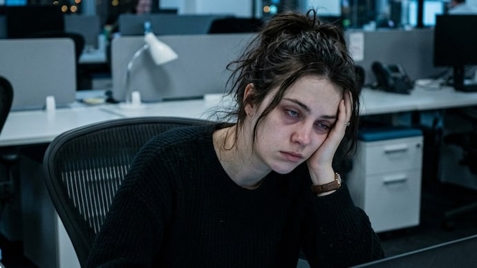 A viral social media trend has given a name to the drained look many employees notice after office hours.