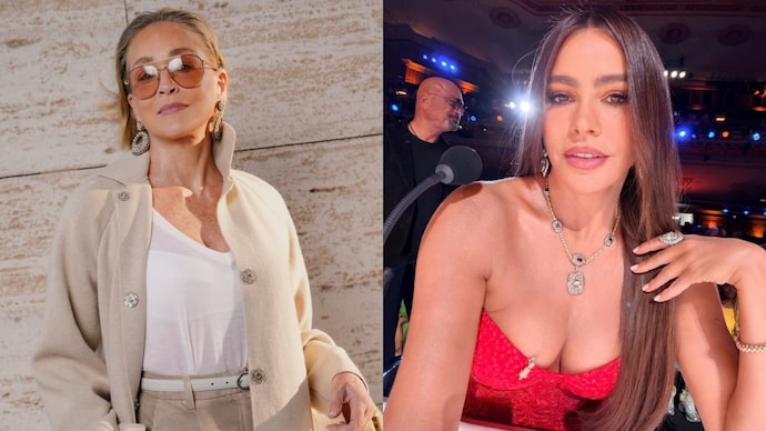 Sharon Stone (left) supports Sofia Vergara's views on dating and relationships. (Credit: Instagram/SofiaVergara/Sharonstone) Sharon Stone supports Sofia Vergera's outlook on dating life