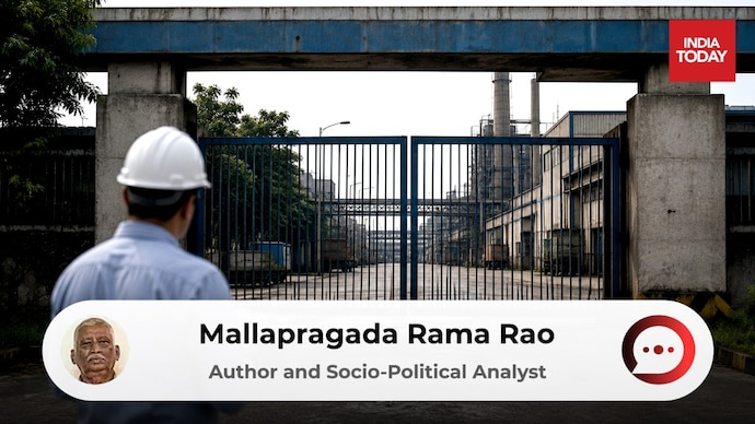 What appears compliant on paper can look very different on the factory floor. (Photo: India Today/Generative AI) Labour series