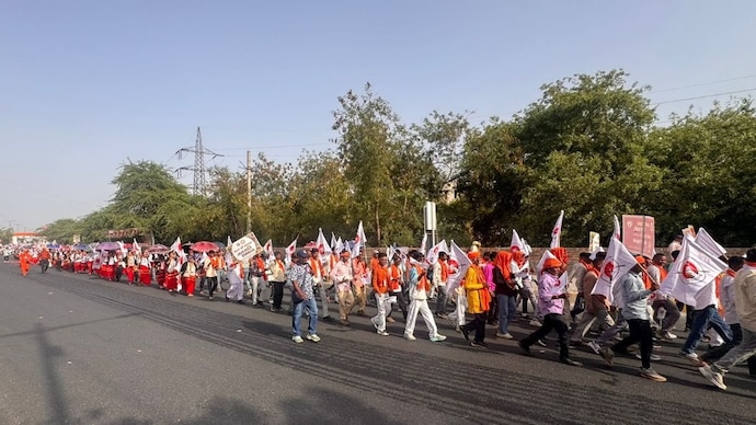 Lakhs of tribal community members from across India gathered in the national capital for the Janjati Sanskritik Sangam.