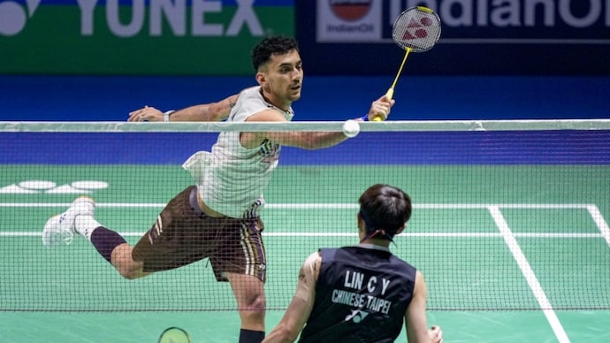 Lakshya Sen helped India beat Chinese Taipei. Courtesy: PTI Lakshya Sen