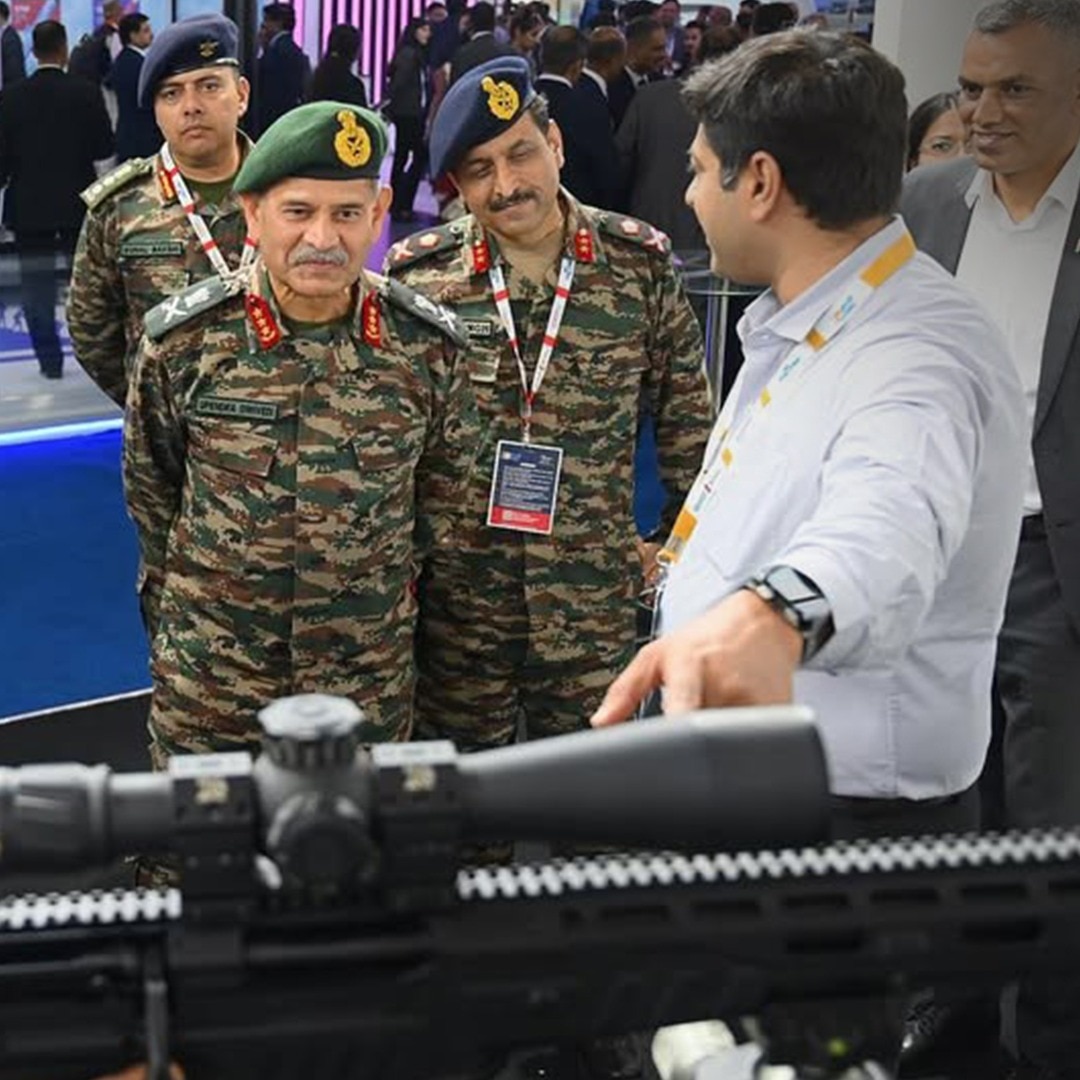 late former defence minister manohar parrikar mgp series sss defence bengaluru based arms manufacturer indian ordnance factories iof small arm manufacturing private oem india