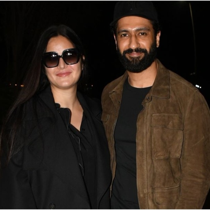 Katrina Kaif and Vicky Kaushal make first public outing after son Vihaan's birth