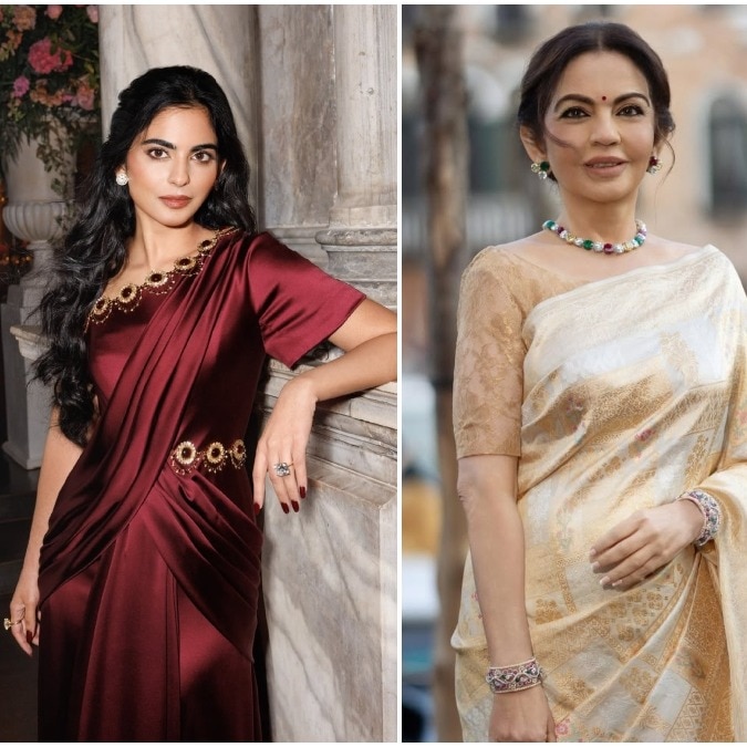Ambani women serve iconic looks in Venice. What they wore