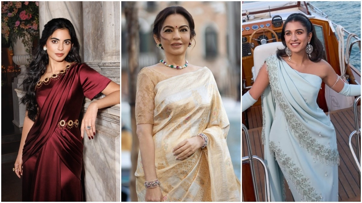 Ambani women serve iconic looks in Venice. What they wore