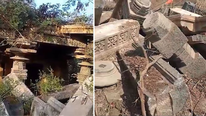 Locals say the shrine dated back to the Kakatiya era and stood within a mud fort believed to have been built during the reign of Kakatiya ruler Ganapati Deva. Locals say the shrine dated back to the Kakatiya era and stood within a mud fort believed to have been built during the reign of Kakatiya ruler Ganapati Deva.