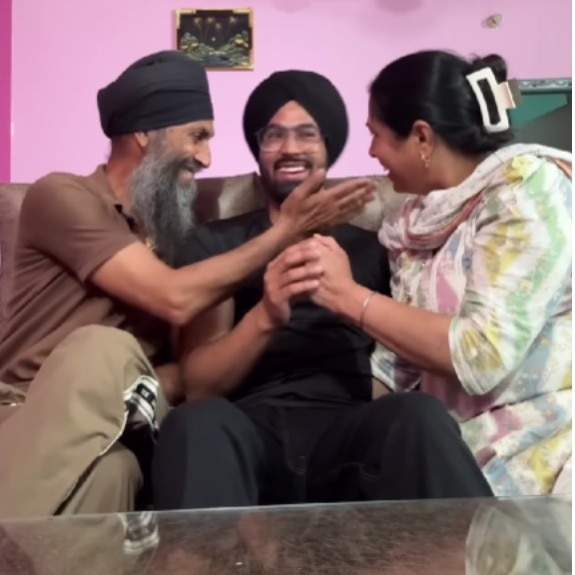 Ludhiana man tells parents he got hired by Google, their reaction is just too wholesome