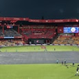 M Chinnaswamy Stadium in Bengaluru M Chinnaswamy Stadium in Bengaluru