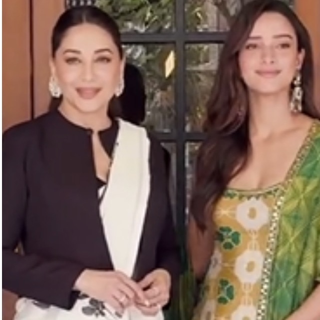 Madhuri Dixit, Triptii Dimri trolled as co-star Dharna gets snubbed by paps