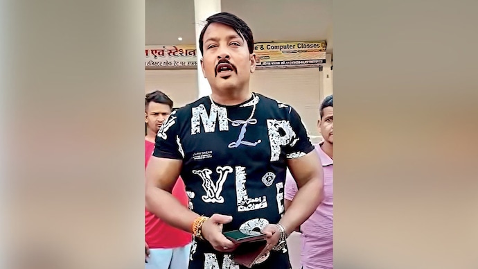 HAULED UP: Dinesh Lodhi, son of BJP MLA Pritam Lodhi, summoned in a car collision case
