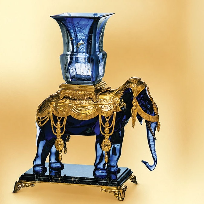 Maharaja class | Baccarat Elephant Vase
