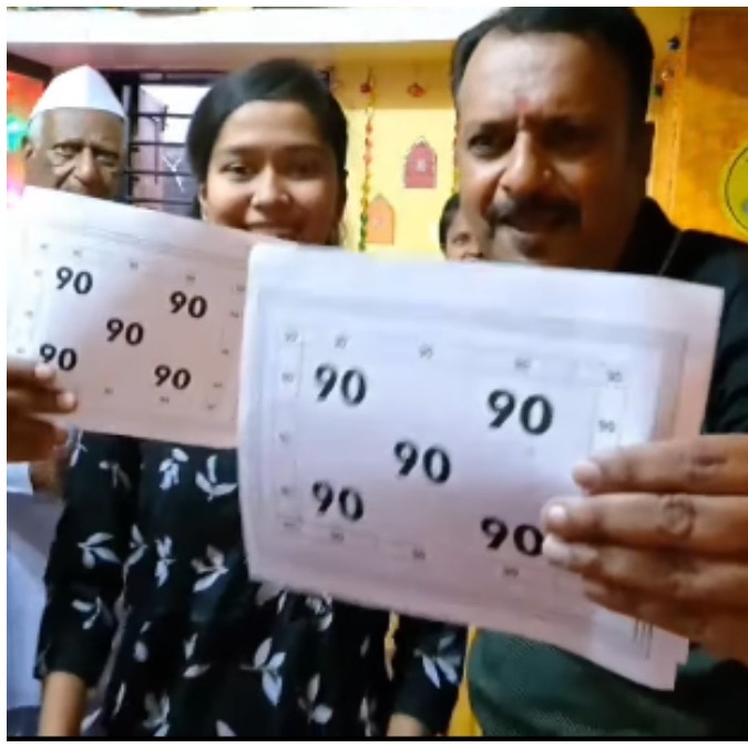 Maharashtra family shows off daughter’s 90% in Class 12 with Bhagam Bhag dance