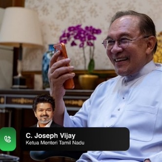 Malaysia PM speaks to friend Vijay: May CM continue to be granted wisdom