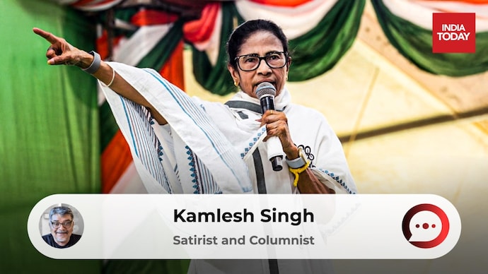Both Mamata Banerjee and Donald Trump built their identities as the rebellious outsider who is also the only authentic voice of the people. (Image: PTI/India Today) Mamata Donald Banerjee