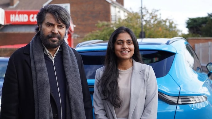 Zareen Shihab opens up about working with Mammootty in Patriot. Photo: Instagram/zarinshihab Mammootty, Zareen Shihab