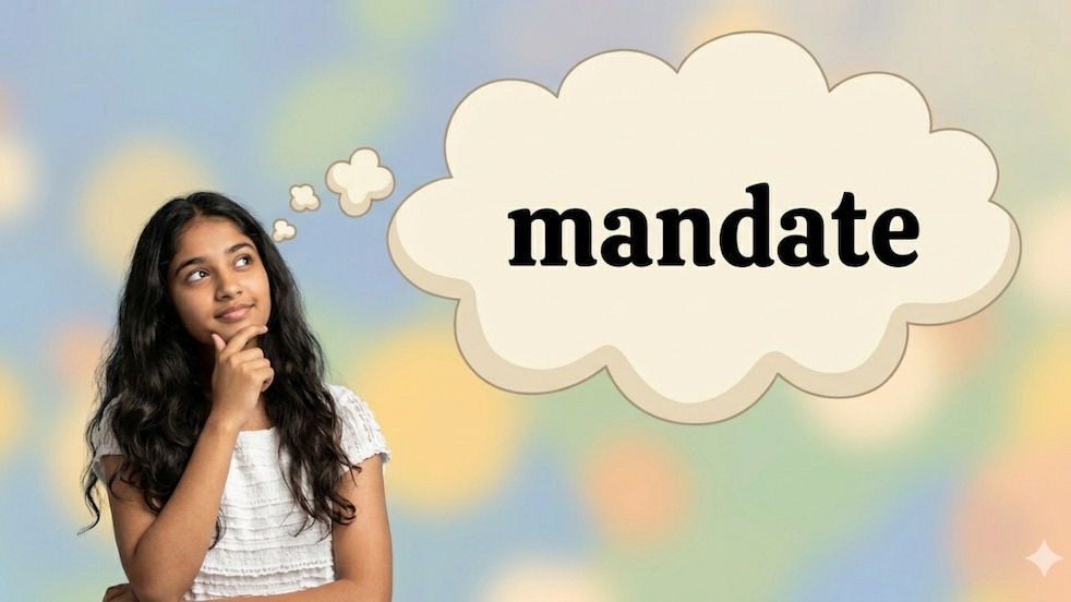 Word of the day: Mandate meaning in elections, usage, examples and strong vs split mandate