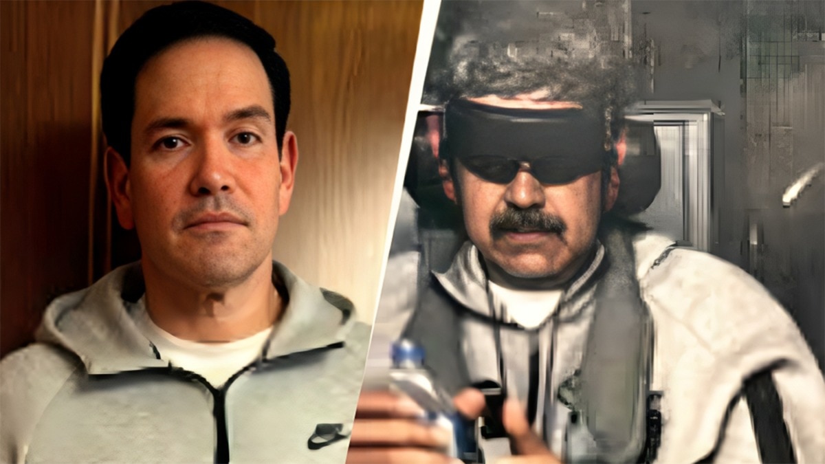 Maduro capture-inspired fashion? Marco Rubio spotted in similar Nike tracksuit