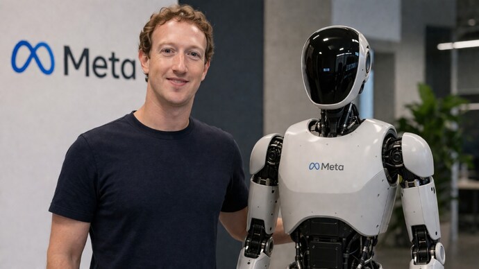 Meta has acquired a startup that builds AI models for humanoid robots. (Representational image made with AI)