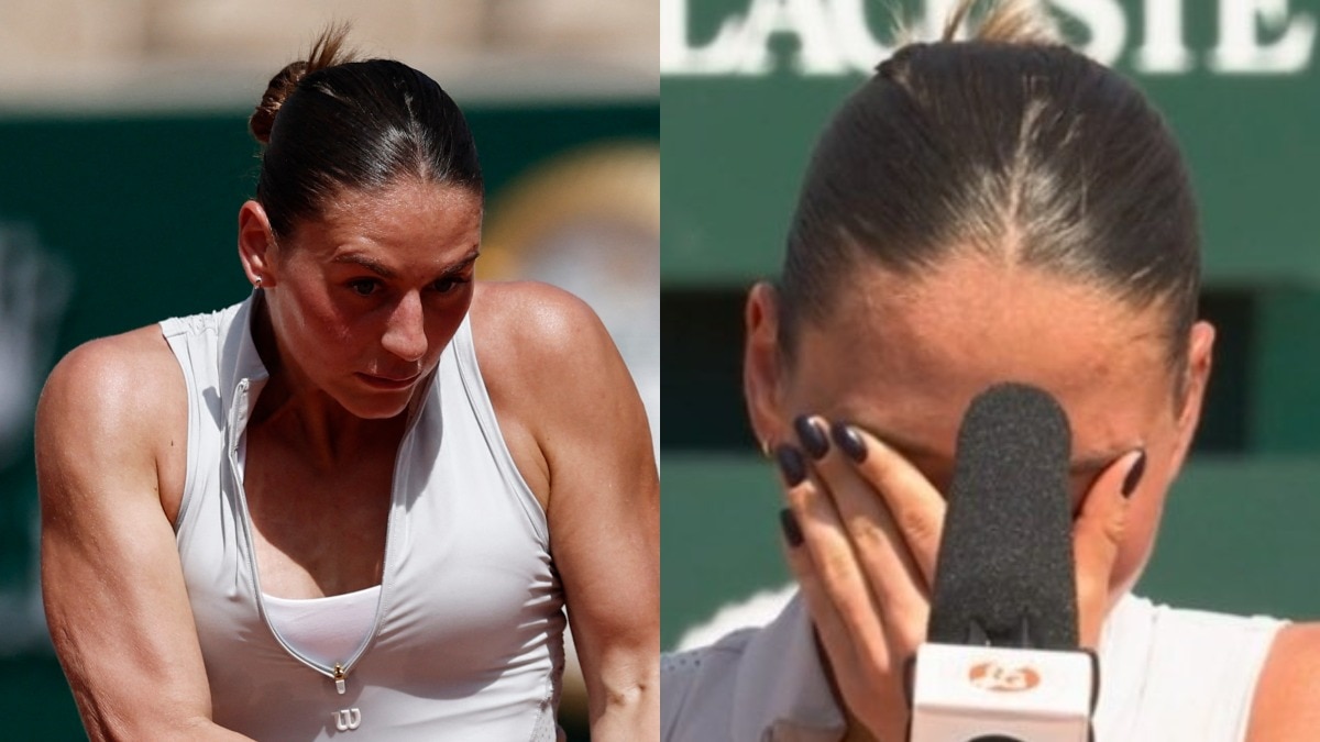 Marta Kostyuk beat Oksana Selekhmeteva in the French Open Round 1. Courtesy: Reuters Marta Kostyuk