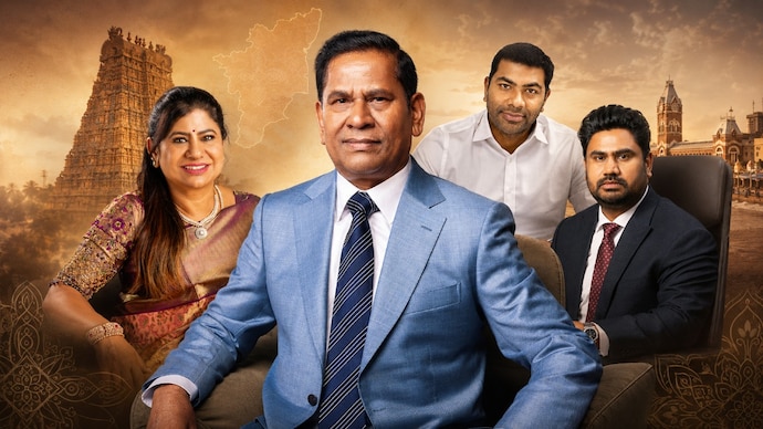 Santiago Martin may not have contested an election himself, but his family’s victories across rival parties made him the quiet winner of Tamil Nadu’s 2026 political lottery. (AI image) Santiago Martin may not have contested an election himself, but his family’s victories across rival parties made him the quiet winner of Tamil Nadu’s 2026 political lottery.