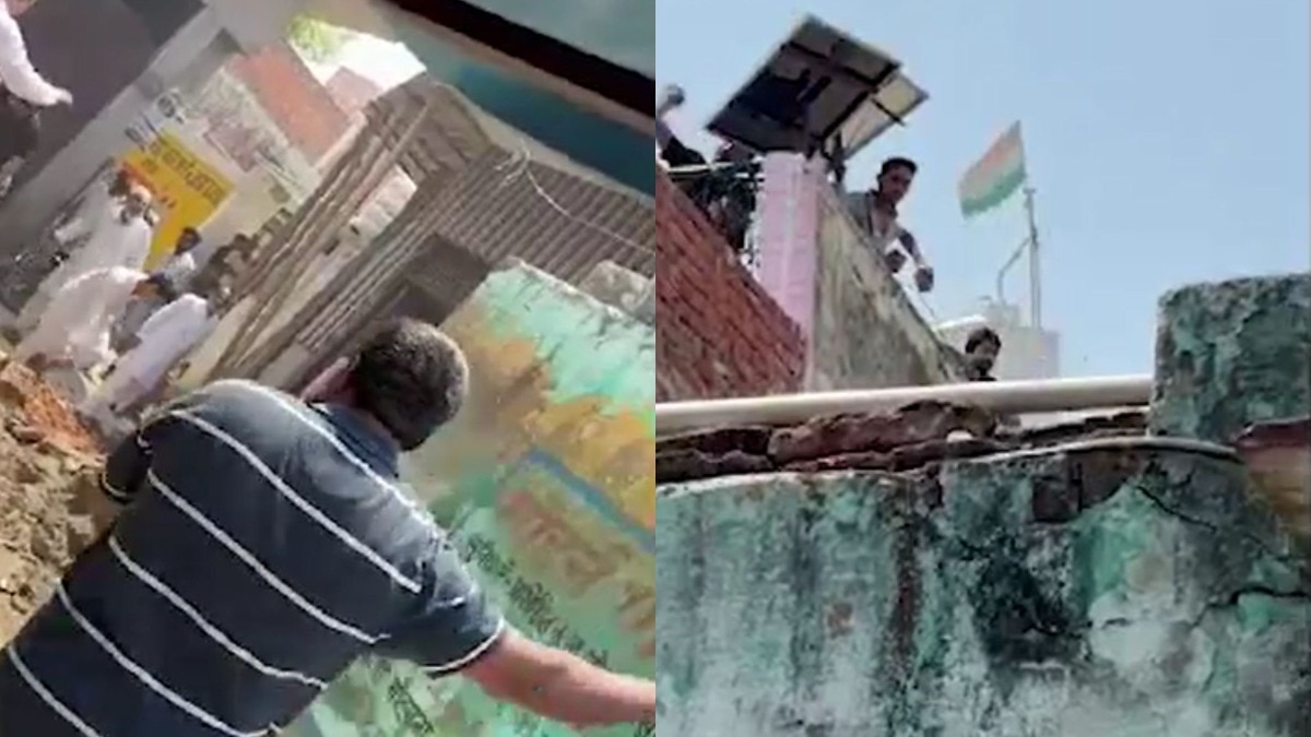 Local residents intervened to calm the situation, but not before the clash intensified and caused chaos. Stone Throwing Over Property Dispute in Meerut