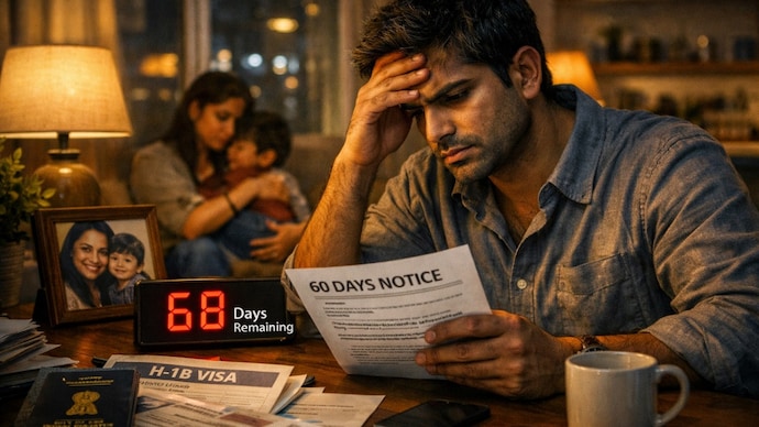Mark Zuckerberg drops a special note to laid-off H-1B employees at Meta. (Image generated using AI for representational purposes) meta layoffs, H1b visa, Mark Zuckerberg,