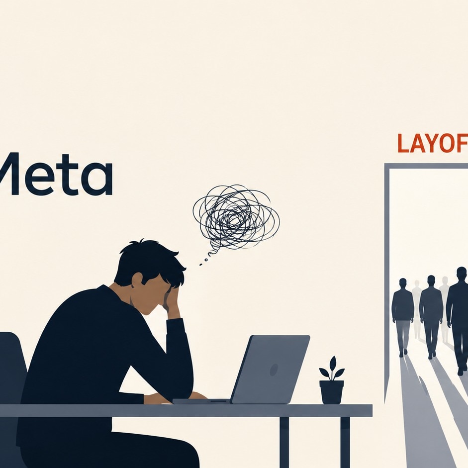 Meta employees feel anxious and insecure ahead of AI-fueled layoffs next week