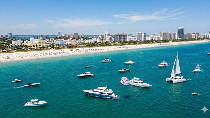 First responders rushed 11 people to local hospitals following the incident. (AI-generated representative image) Miami beach blast