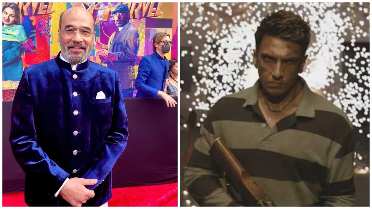 Mohan Kapur (L) said that Ranveer Singh's (R) Dhurandhar film series has clever writing and storytelling. (Credit: Instagram/mohankapuroffficial/Jio Studios) Mohan Kapur questions hype around Ranveer Singh's Dhurandhar: It is not real