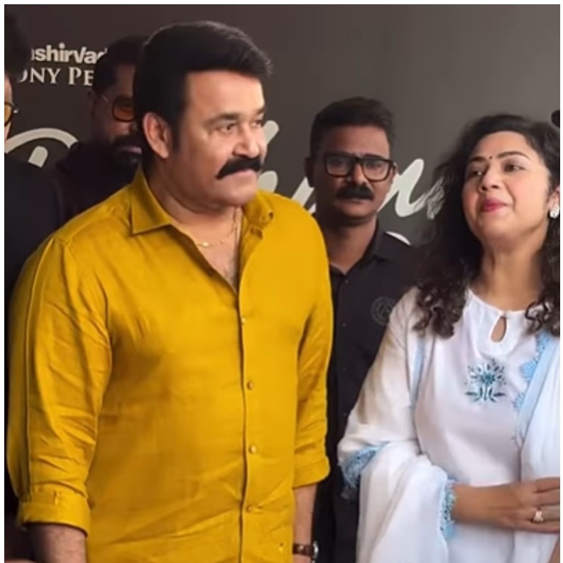 Mohanlal celebrates birthday, cuts cake with fans on Drishyam 3 release day