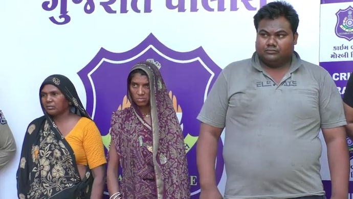 Police arrested victim's wife, her lover, and her mother in the murder case. Police arrested victim's wife, her lover, and her mother in the murder case.