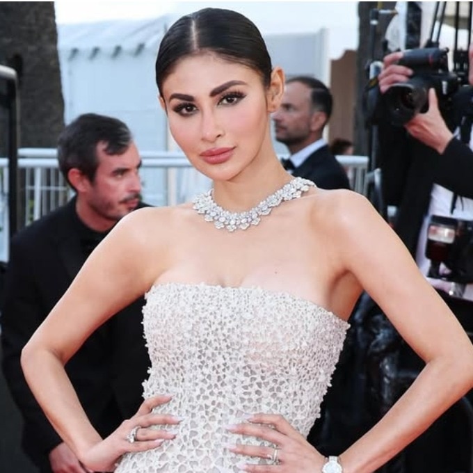 Mouni Roy makes Cannes red carpet debut, friend Disha Patani cheers her on