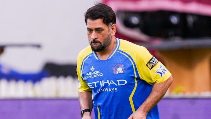MS Dhoni is yet to play a match in IPL 2026. Courtesy: PTI MS Dhoni