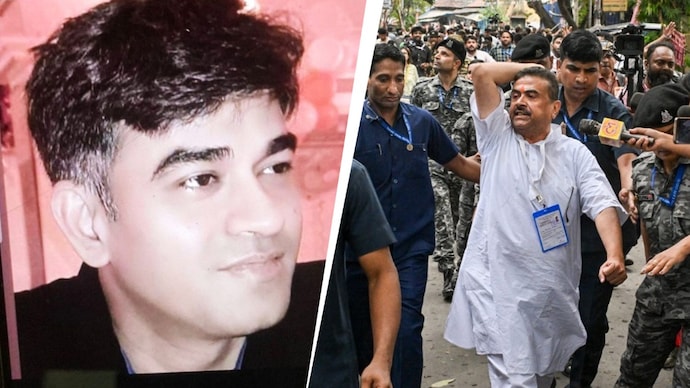 Days after the BJP landslide in West Bengal, leader Suvendu Adhikari's PA Chandranath Rath (L) was murdered. Suvendu Adhikari