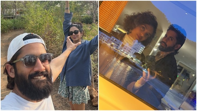 Naga Chaitanya celebrates Shobhita's birthday with a love-filled post. Naga Chaitanya and Shobhita Dhulipala