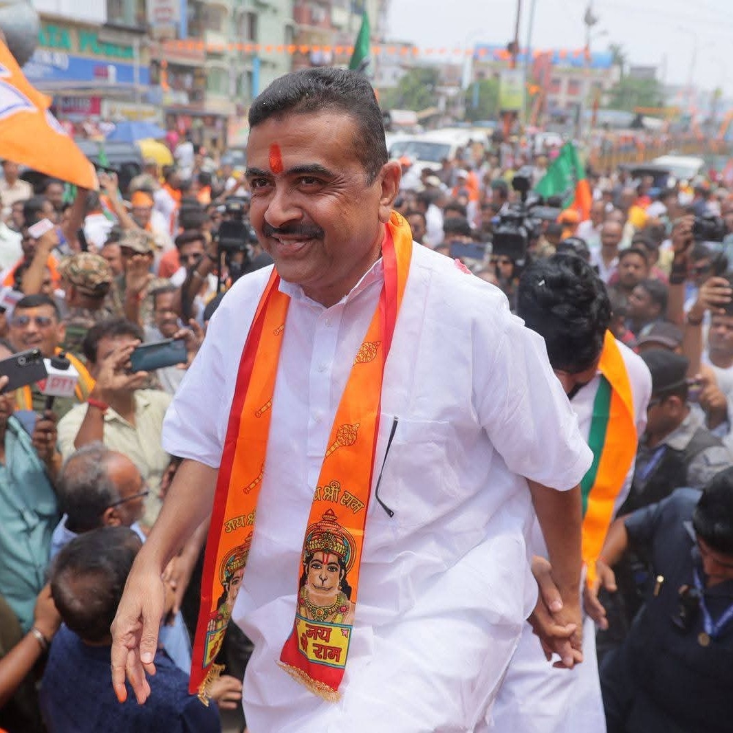 Suvendu claims Hindu consolidation, 'cracks' in Muslim votes as BJP leads Bengal