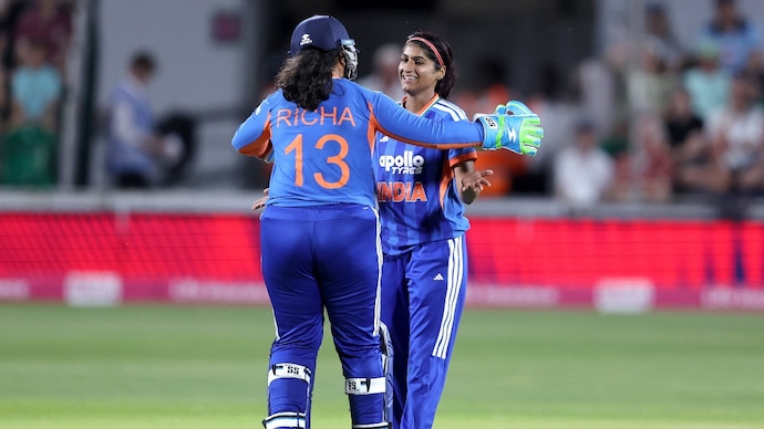 Nandni Sharma took 3 wickets on her T20I debut Nandni Sharma