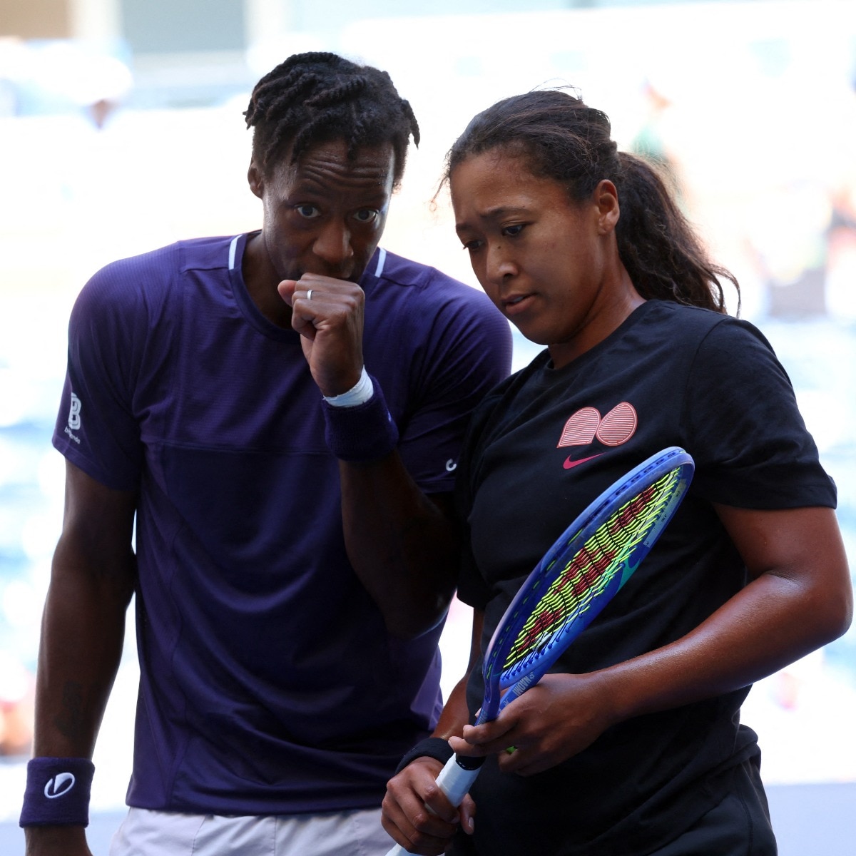 Naomi Osaka credits Gael Monfils for inspiring Black tennis talent globally
